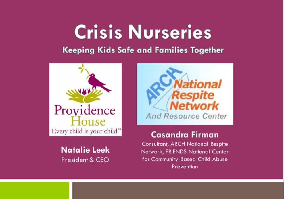Crisis Nursery Cover